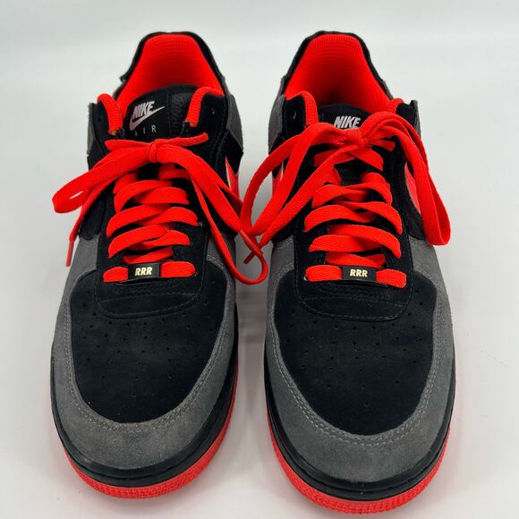 Nike Air Force 1/1 Unlocked By You ID DC6730 991 Mens 10.5 Black Orange Gray - Picture 5 of 10